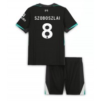 Liverpool Dominik Szoboszlai #8 Bortadräkt Barn 2024-25 Kortärmad (+ Korta byxor)